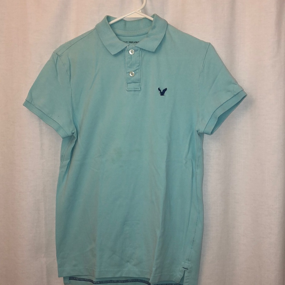 EUC mens Athletic fit American Eagle polo